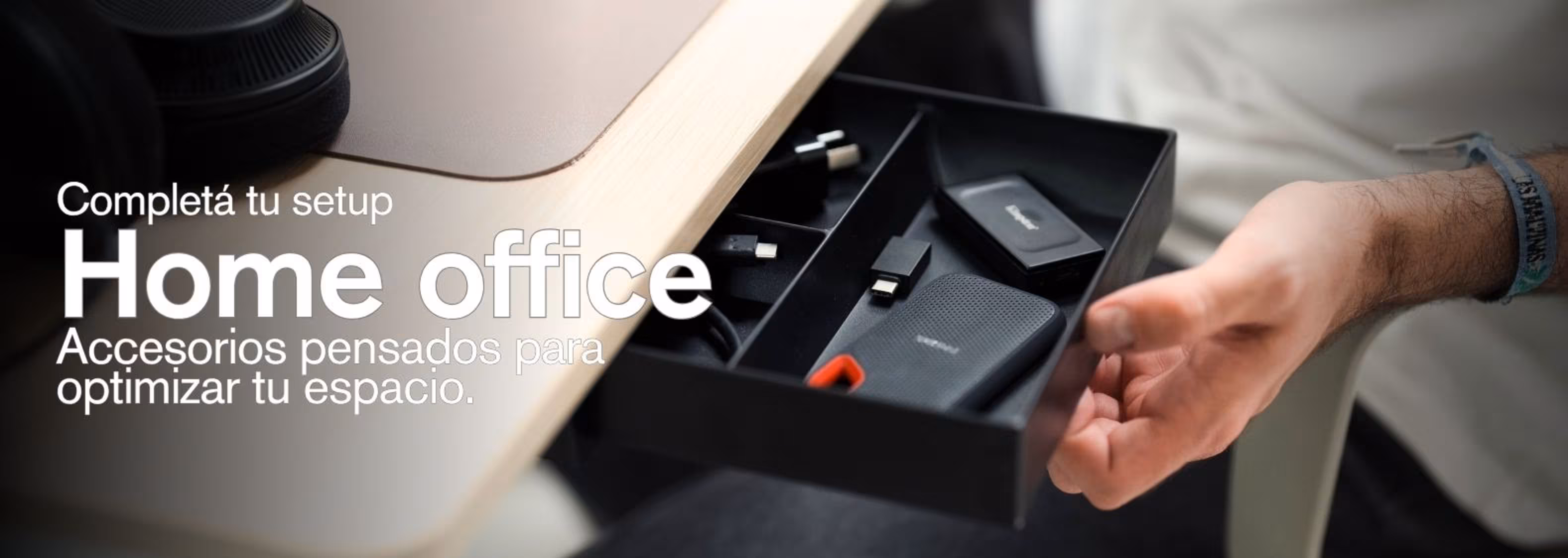 Accesorios para completar tu setup de home office