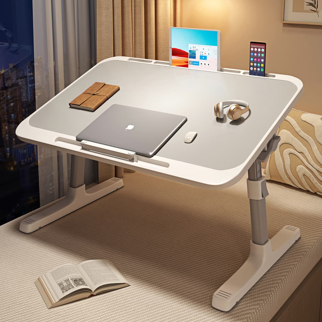 Mesa de Escritorio o Cama Plegable y Ajustable PRO: Altura regulable