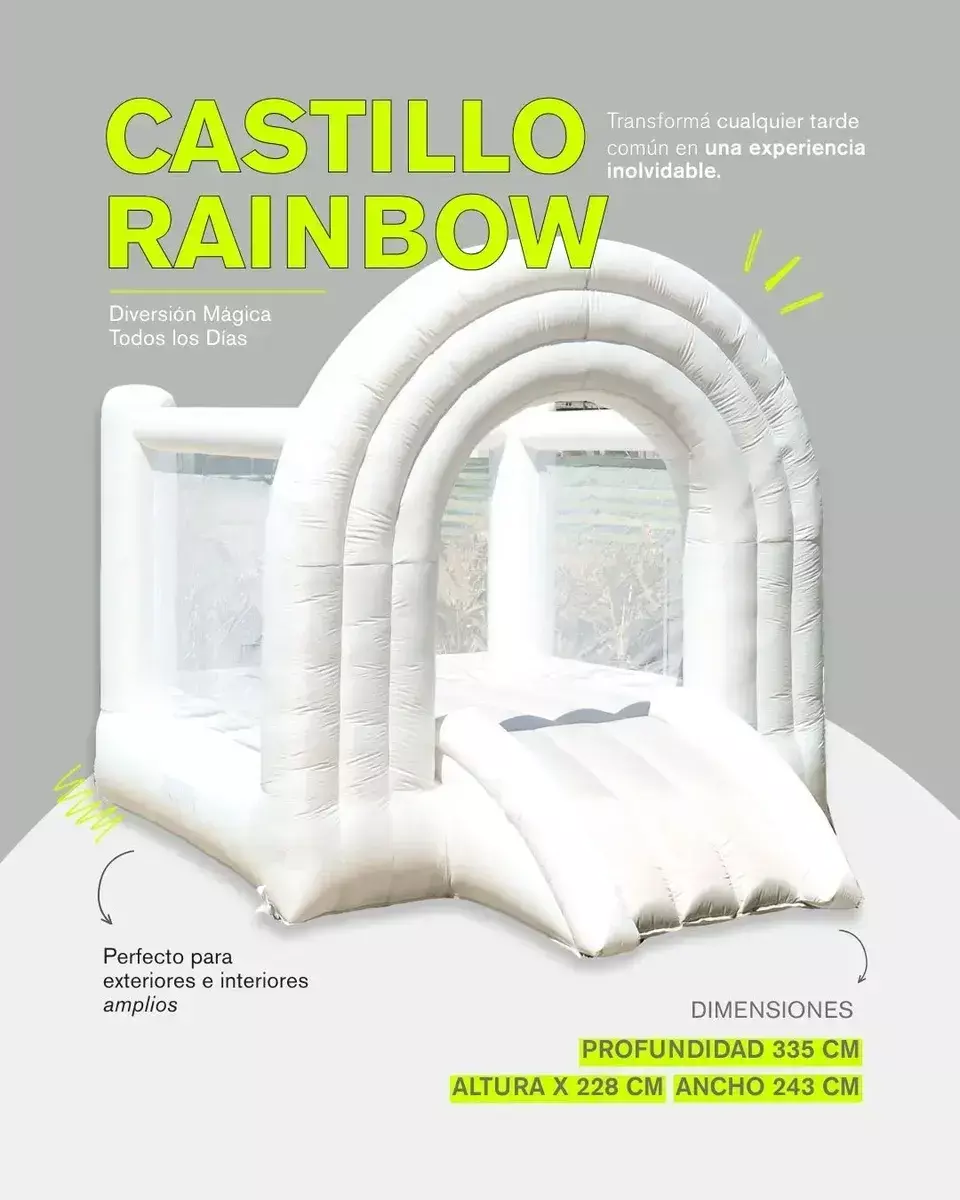 Castillo Inflable Rainbow – imagen 3