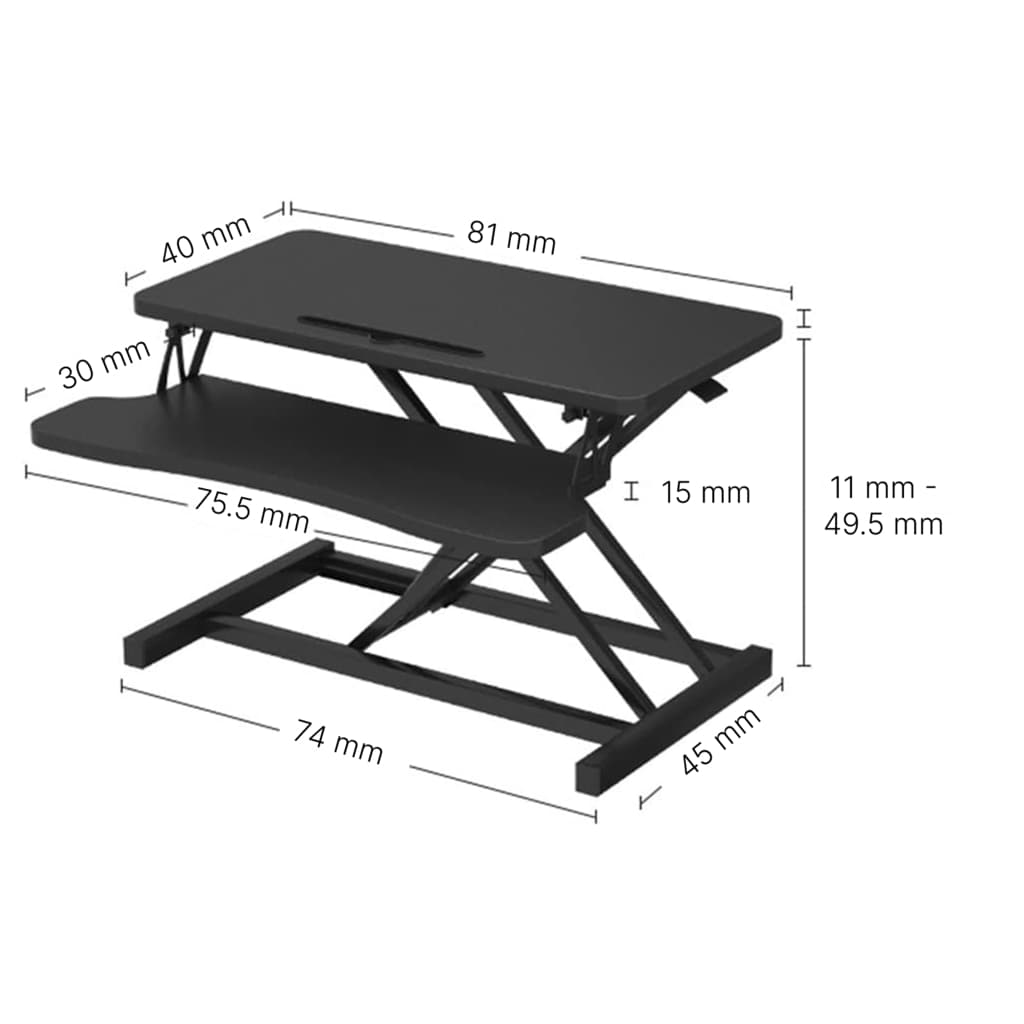 Escritorio Elevable Sobre Mesa – imagen 9
