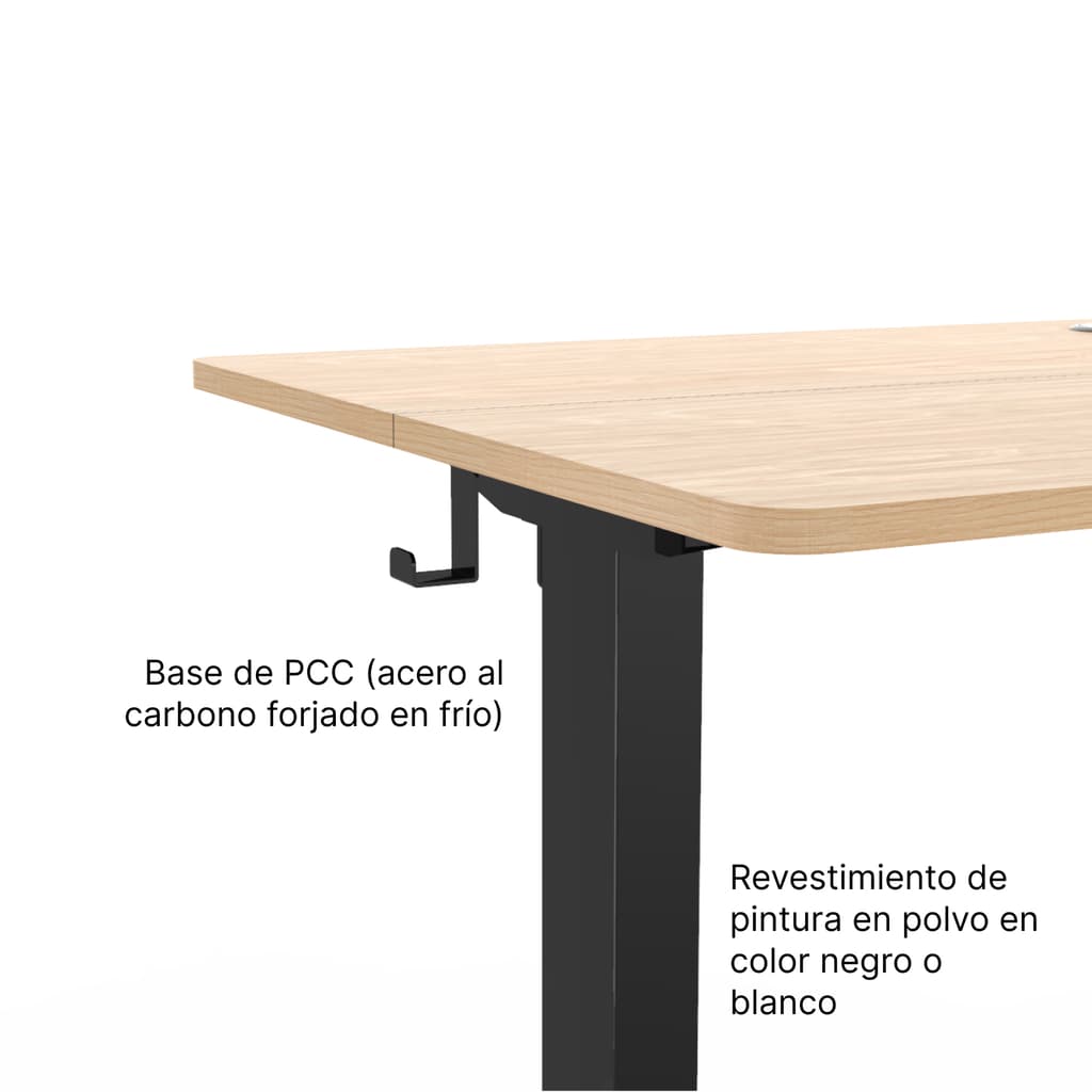 Standing Desk con Tapa 140x60 cm – imagen 7