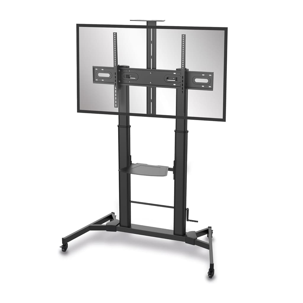 Soporte de TV 60” a 100” ajustable con bandeja y manivela – imagen 2